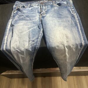 Classic Blue Women's Jeans-VIP Jeans perfect fit size 16-#464